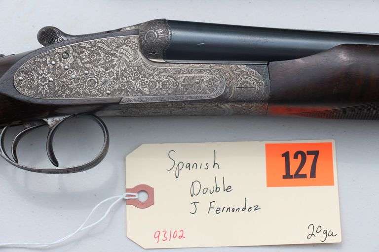 J. Fernandez Spanish double   20 ga 2 barrels
