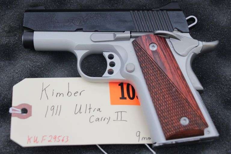 Kimber 1911 Ultra Carry II  9mm box