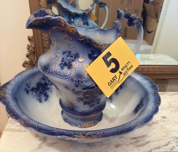 Pitcher and bowl