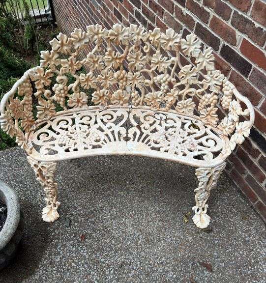 Metal bench 38”