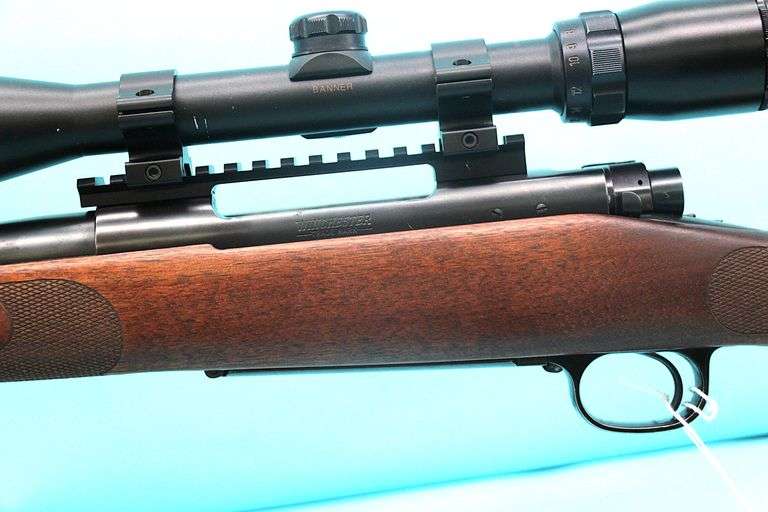Winchester 70XTR   .264 mag with Bushnell wide angle scope