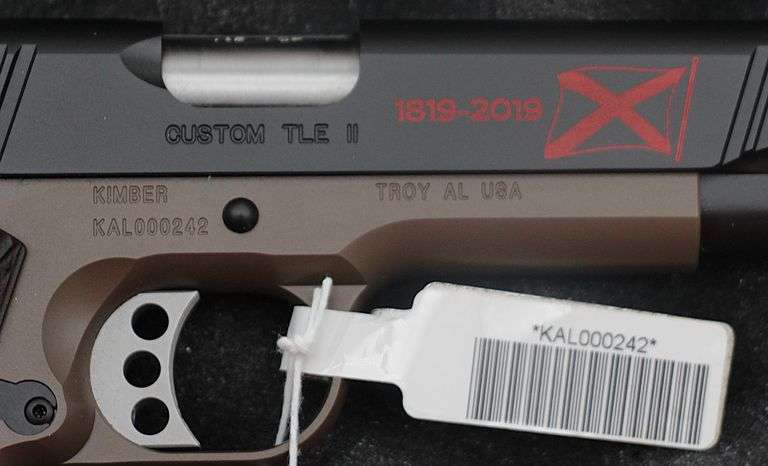 Kimber 1911 Custom TLE II  .45 1st run Troy AL  box  2019