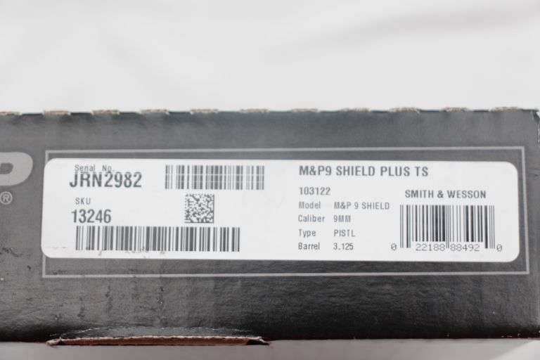 S&W M&P9   Shield EZ  9mm box