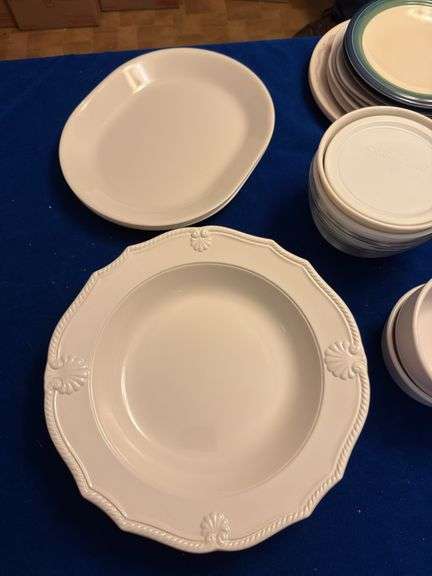 Assorted dishes, hot plates etc