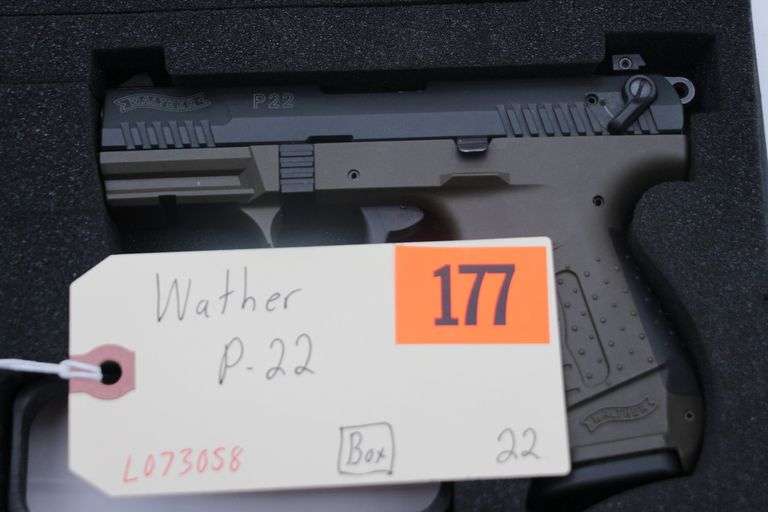 Walther P-22    .22 BOX