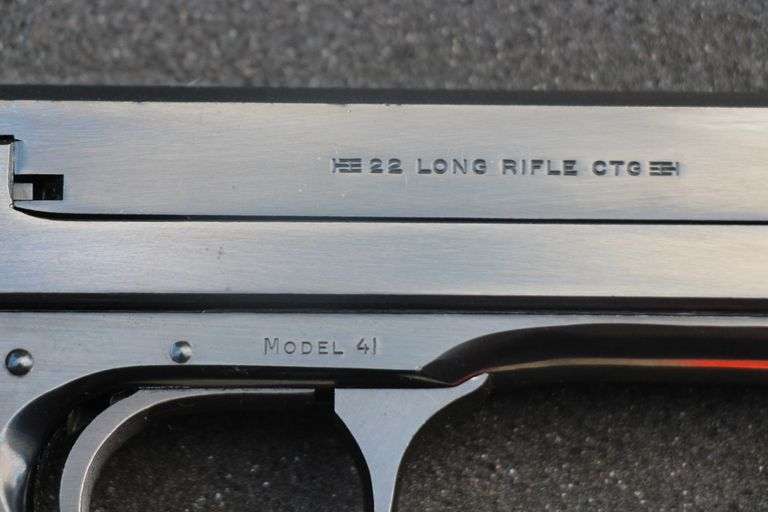S&W Model 41  .22