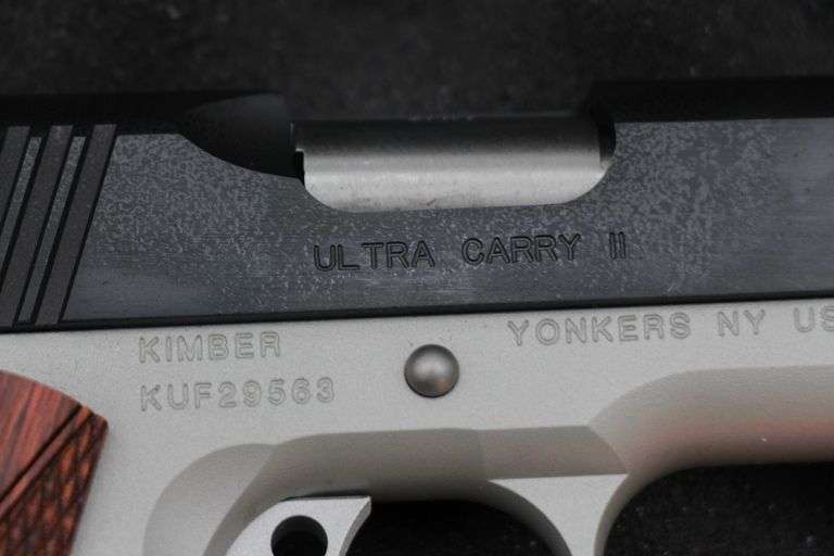 Kimber 1911 Ultra Carry II  9mm box