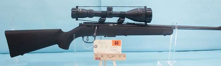 Marlin XT-IT  17 hmr with 4-12x50 scope