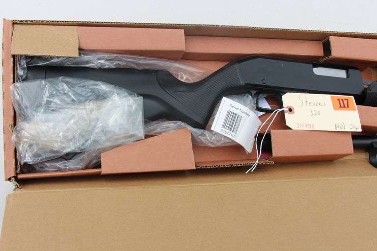 Stevens 320  20 ga NIB
