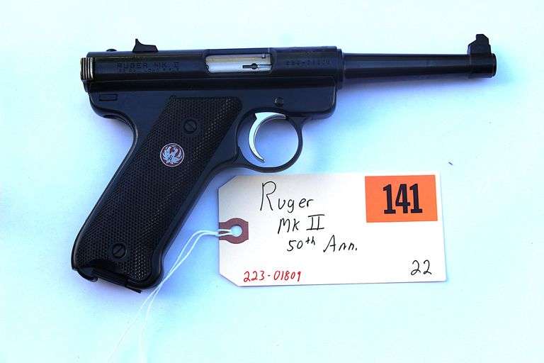 Ruger MKII 50th anniversary .22 Consecutive Serial #