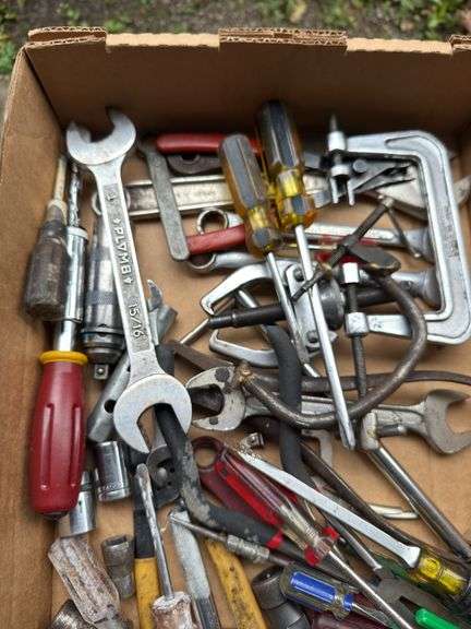 Screwdrivers, wrenches, misc tools