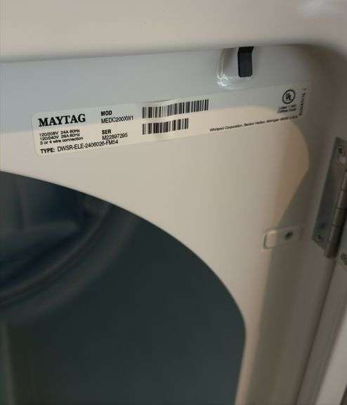 Washer and dryer
