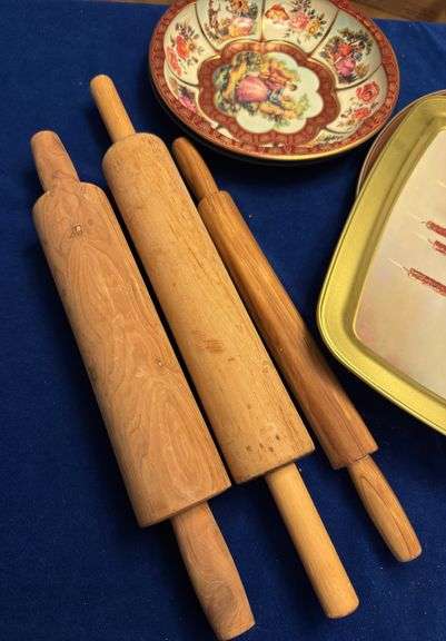 Rollers, pitchers, serving trays