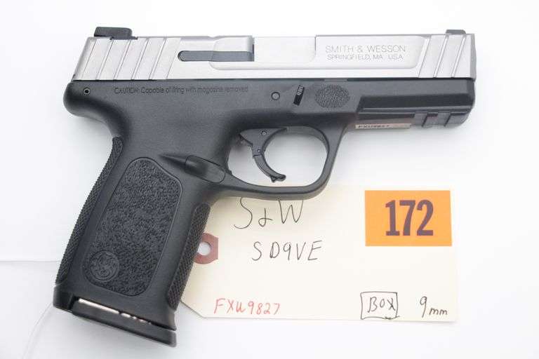S&W SD9VE   9mm BOX