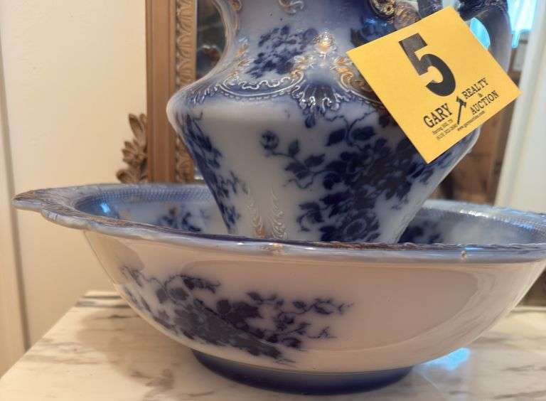 Pitcher and bowl