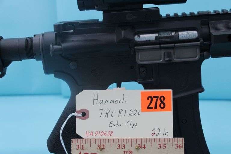 Hammerli TACR122C  scope  extra mags