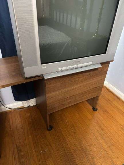 Tv and rolling stand