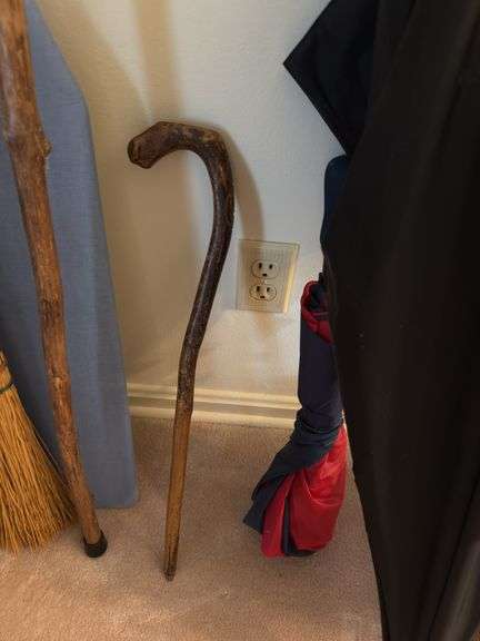 Walking sticks, umbrella, lamps etc