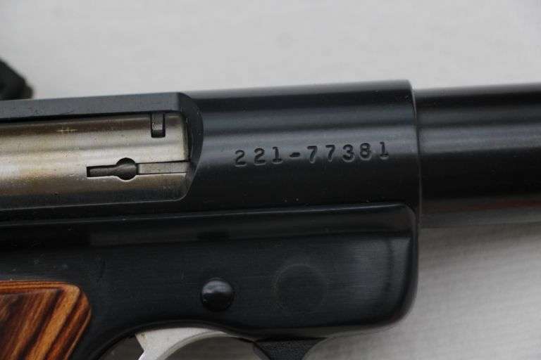 Ruger Mark II Target  .22  Consecutive Serial #  box