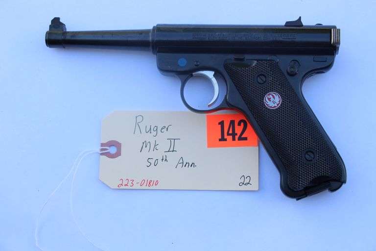 Ruger MKII 50th anniversary .22 Consecutive Serial #