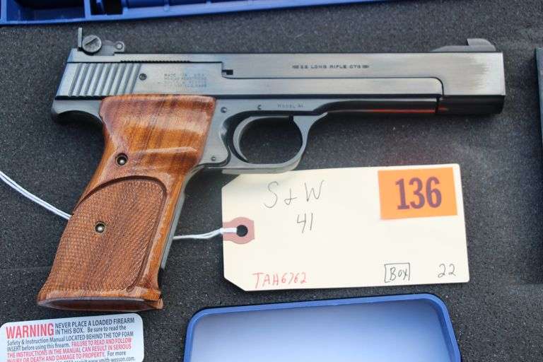 S&W Model 41  .22