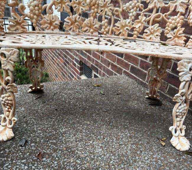 Metal bench 38”