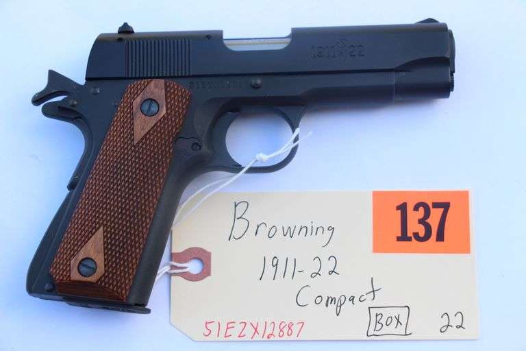 Browning 1911-22 Compact  .22  BOX