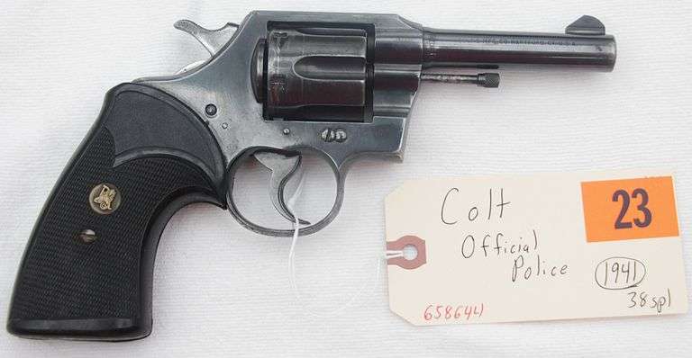 Colt Official Police  38 spl.  (1941)