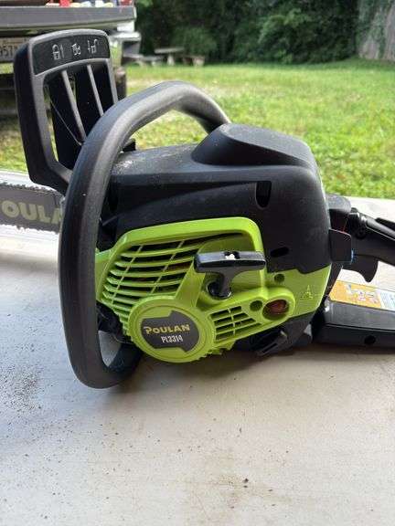 New Poulan chainsaw PL3314