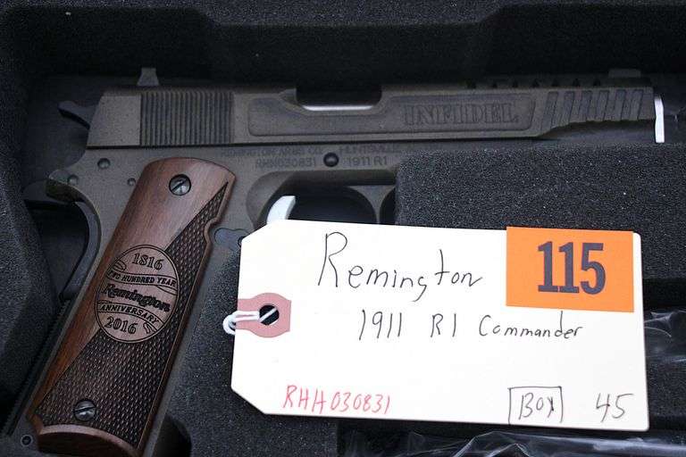 Remington 1911 R1 Commander  .45 Infidel   200 years
