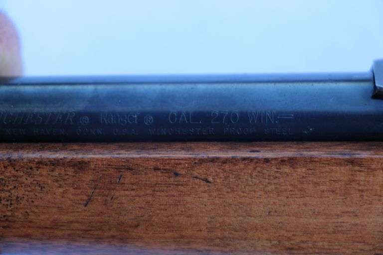 Winchester Ranger .270 with scope