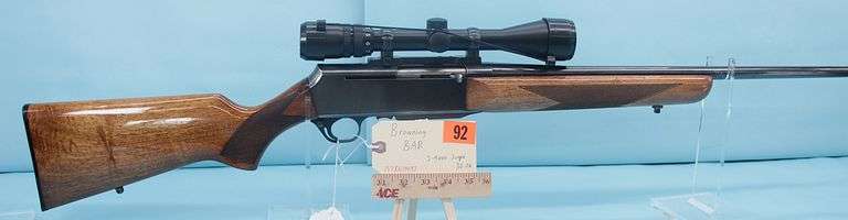 Browning BAR 30.06  with 3-9x40  scope