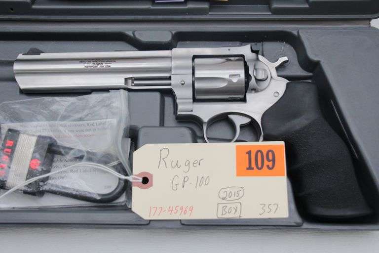 Ruger GP-100  .357  2015 box