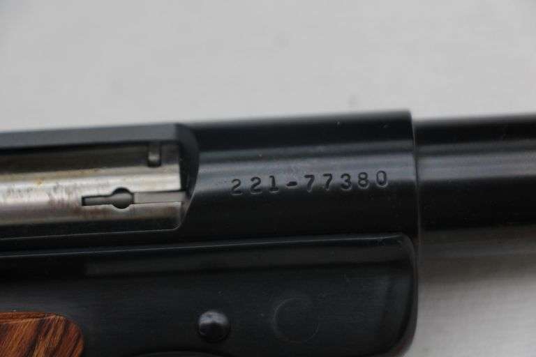 Ruger Mark II Target  .22  Consecutive Serial #  box