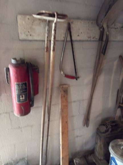 Hand tools, Jerry can etc