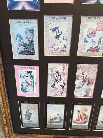 Oriental stamp/postcards