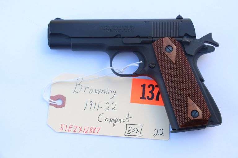 Browning 1911-22 Compact  .22  BOX
