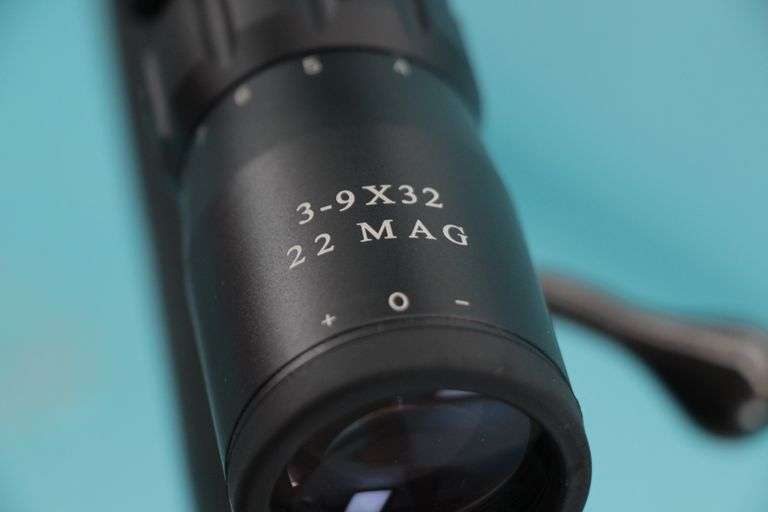 Ruger American .22 with 3-9x32 scope missing clip