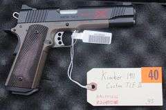 Kimber 1911 Custom TLE II  .45 1st run Troy AL  box  2019