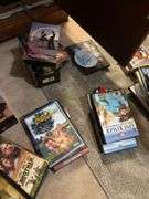 DVDs and vhs