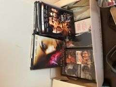 Polaroid cameras, dvds, records etc