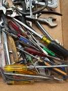 Screwdrivers, wrenches, misc tools