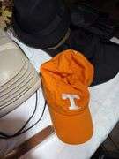 Sony player, heater, hats, mantle clock, etc