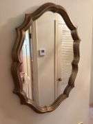 (2) oval mirrors largest 24”x34”