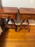 (2) Lillian Russell end tables