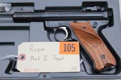 Ruger Mark II Target  .22  Consecutive Serial #  box