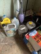 Books, Christmas tree, swiffers etc