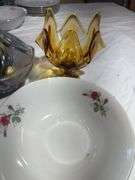 Assorted home decor glass