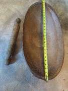 Dough bowl, rolling pin