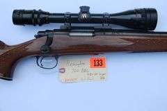 Remington 700 BDL  .308 bull barrel with scope